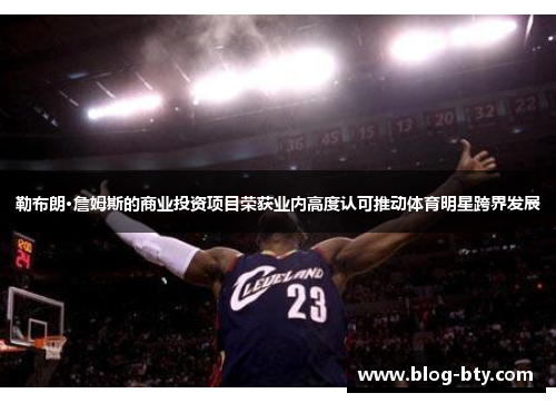 勒布朗·詹姆斯的商业投资项目荣获业内高度认可推动体育明星跨界发展